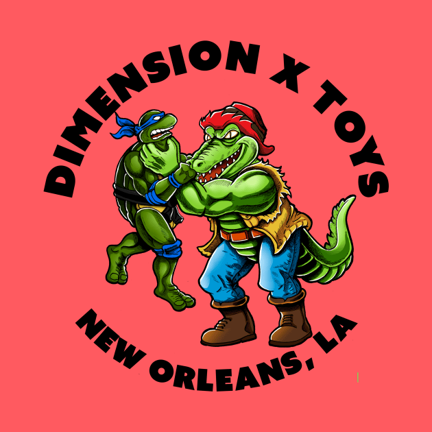 Dimension X Toys Gator Chokehold Shirt by dimensionxtoys