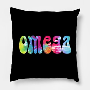 Tie Dye Omega Pillow