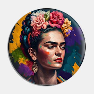 Frida Kahlo Pin