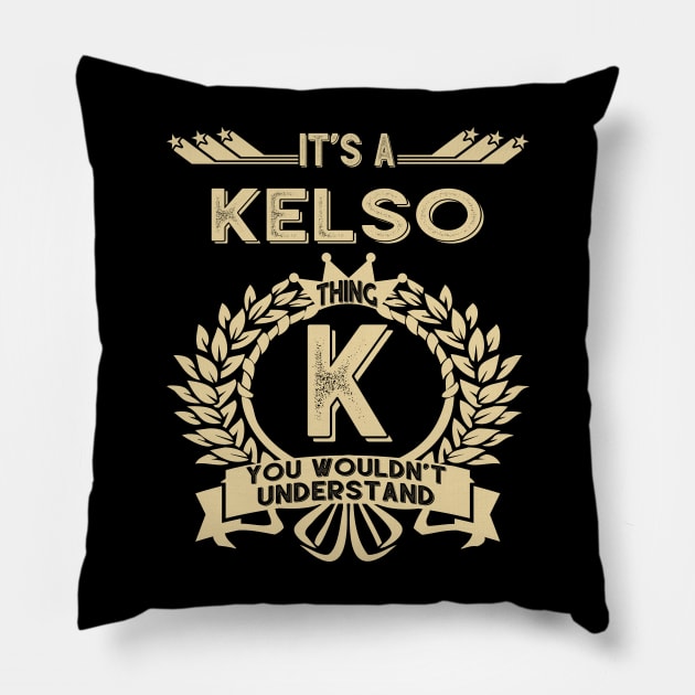 Kelso Pillow by GrimdraksJokes