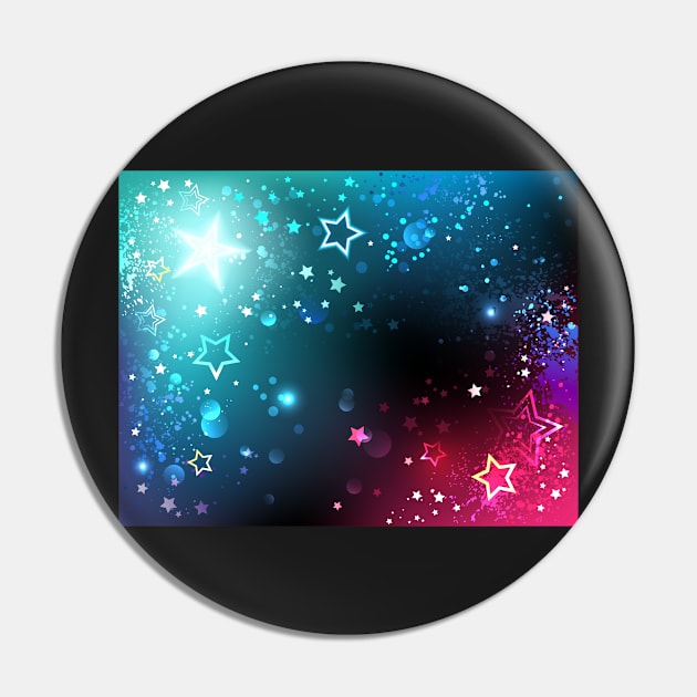 Bright space background with stars. Pin by Blackmoon9