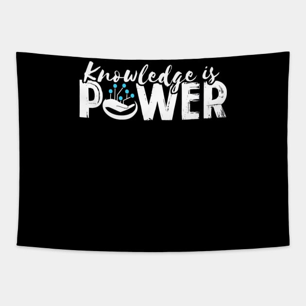 Knowledge is Power Promote Learning and Education for All Tapestry by mlleradrian