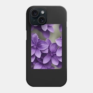 Beautiful Violet Flowers, for all those who love nature #130 Phone Case