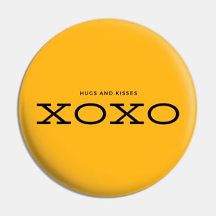 Hugs and kisses xoxo Pin