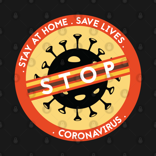 Stop coronavirus 2 by grafart