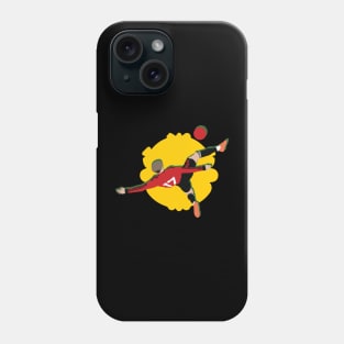 Garnacho 17 Man Utd Overhead Kick Goal Collage Phone Case