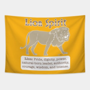 Spirit Animal-Lion Tapestry