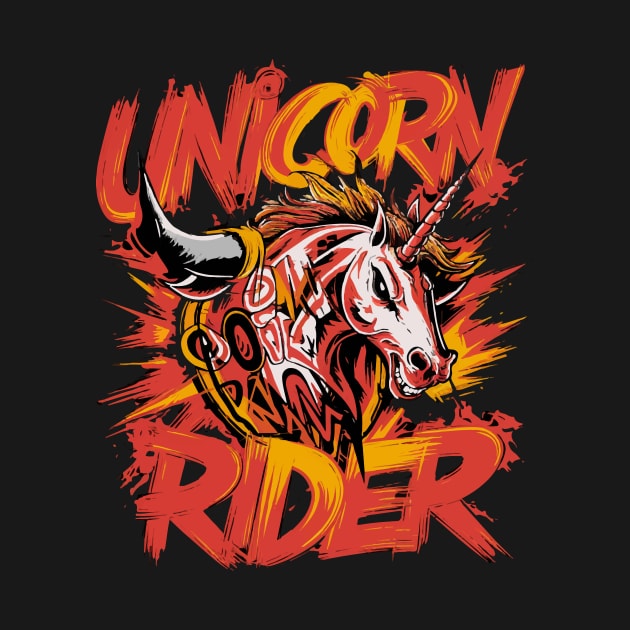 UNICORN RIDER by DXINERZ