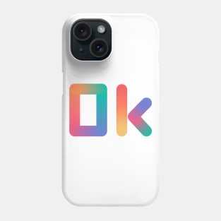 OK illustration Phone Case