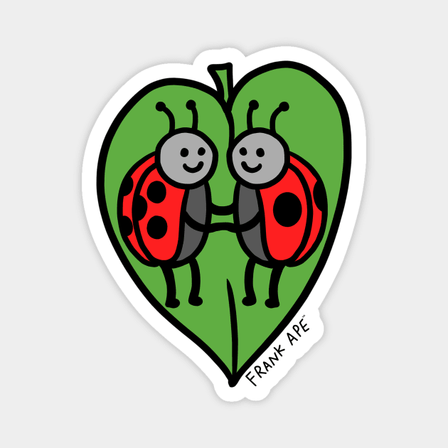 Lady Bugs Magnet by FrankApe