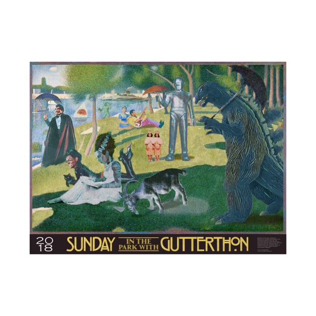 Sunday in the Park with Gutterthon (large) by monstress