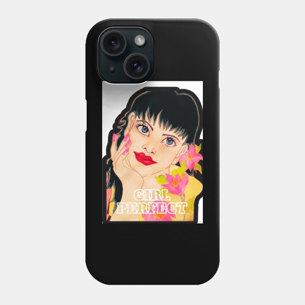 girl perfect Phone Case by cassia1001