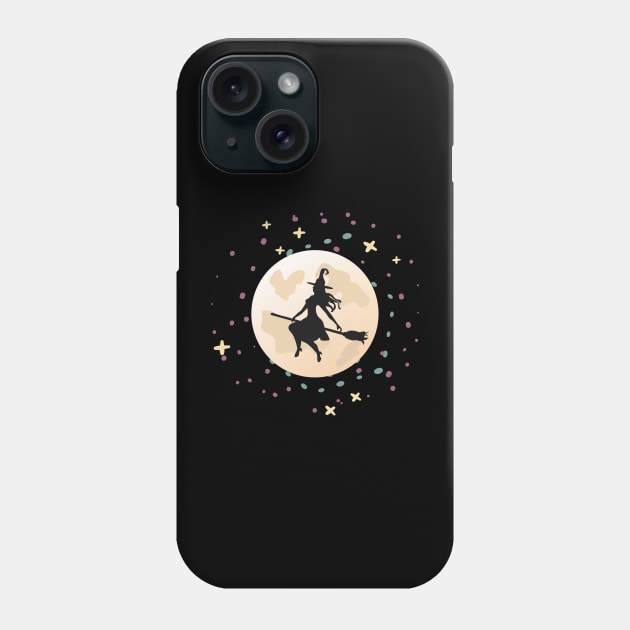 Witch Broom Phone Case by Nanouche