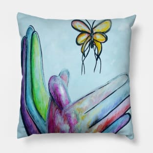 ASL Butterfly Pillow