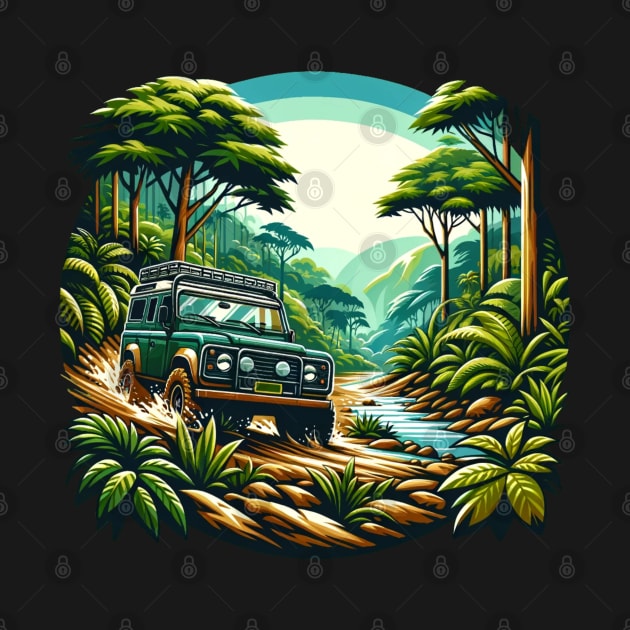 Land Rover Defender by Operate Dangerously Apparel