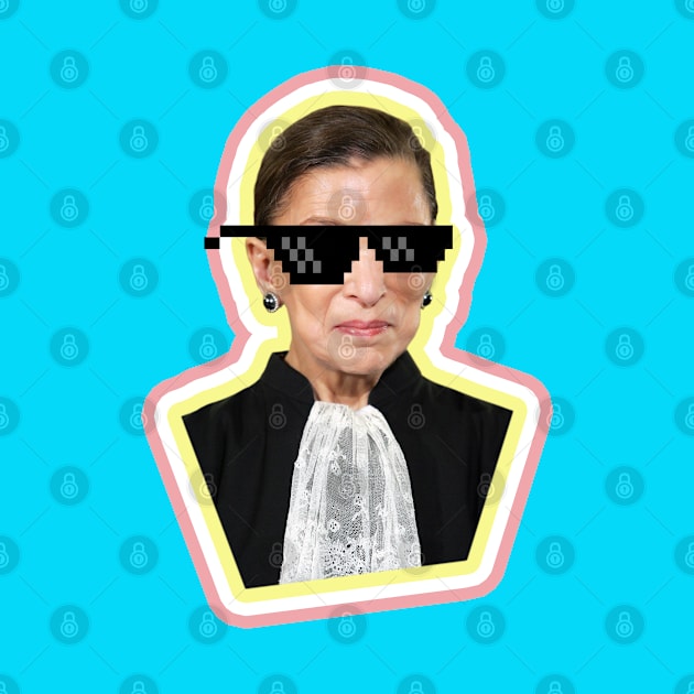 RIP, Heroine for the Ages ~ The Notorious RBG Says “Deal With It” by Xanaduriffic