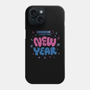 New Year Loading New Years Eve Gaming Outfit Phone Case