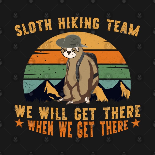 SLOTH HIKING TEAM by giovanniiiii