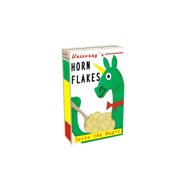 Horn Flakes Cereal by Thatssounicorny