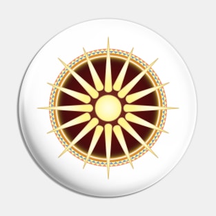 Vergina Sun Pin