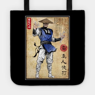 Thunder God woodblock Tote