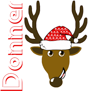 Donner, Family Christmas Santa Anime 8+ Reindeer Tshirts Magnet