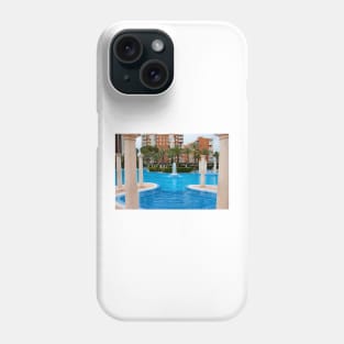 Solana Hotel Swimming Pool Benidorm Spain Phone Case