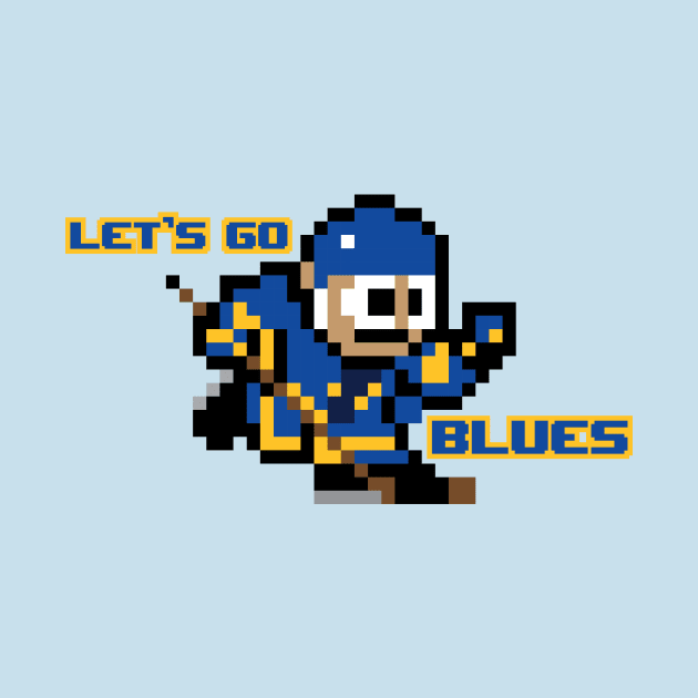 LET'S GO BLUES by Americo Creative