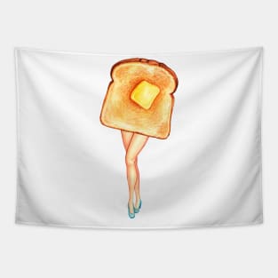 Toast Pin-Up Tapestry