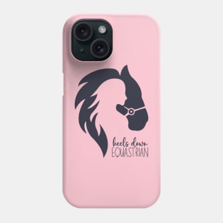 equestrian heels down Phone Case