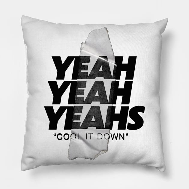 Yeah Yeah Yeahs alternative rock Pillow by amarhanah