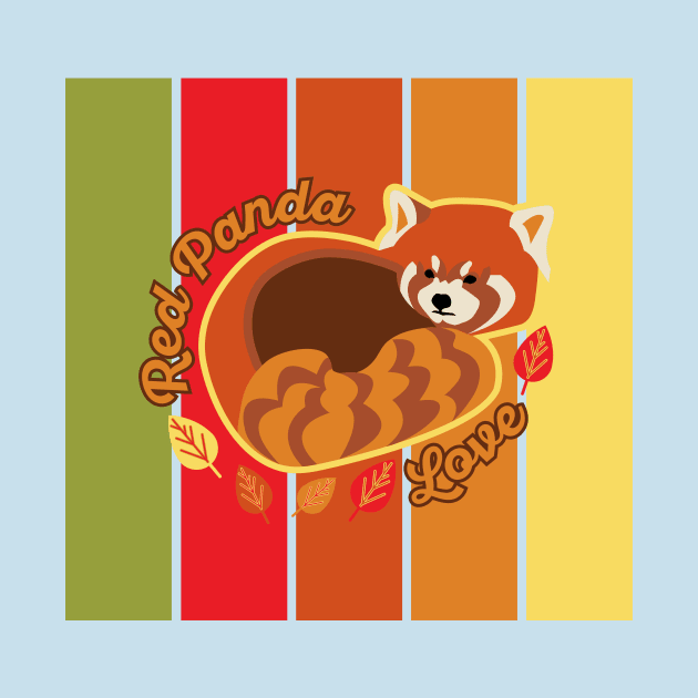 Red Panda Love 2.0 by meganyiu