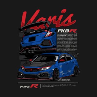 Honda Civic FK8R Varis T-Shirt