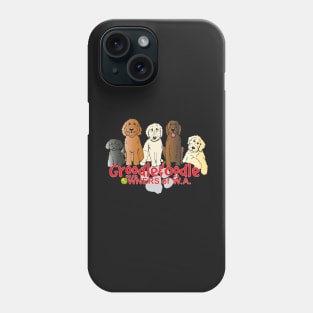 Groodle & Oodle Owners Club (red) Phone Case