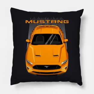 Mustang GT 2018 to 2019 - Orange Pillow