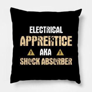 Electrician Apprenticeship Graduation Gift Idea Pillow