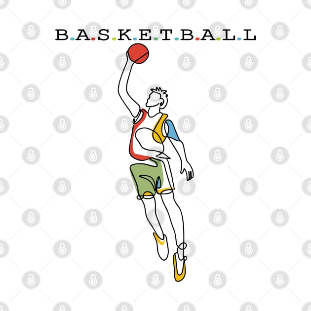 Basketball Sport by Fashioned by You, Created by Me A.zed