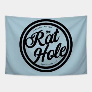 The Rat Hole (black) Tapestry