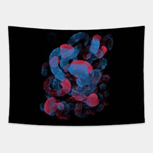 Bacteria abstract Tapestry