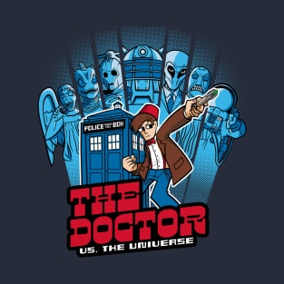 The Doctor Vs. The Universe 11th Edition T-Shirt