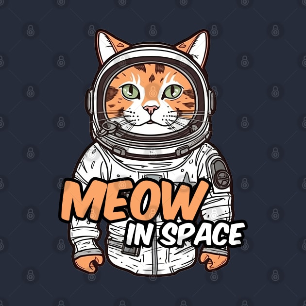 Astronaut cat by AestheticsArt81