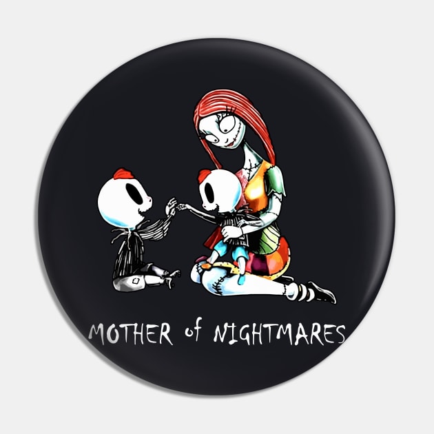Mother Of Nightmares Two Boys Ladies Funny Happy Mother Pin by hathanh2