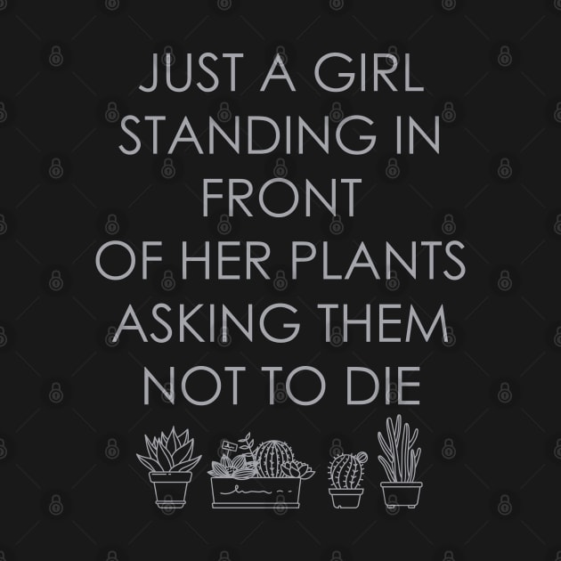 just a girl standing in front of her plants asking them not to die by zrika