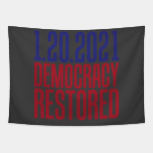 2021 democracy restored Biden Harris Tapestry