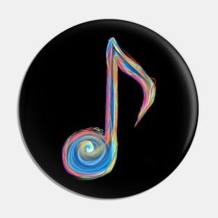 Musical Note Pin