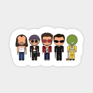 90s Cool Movie Icons - "Vector-Eds" Magnet