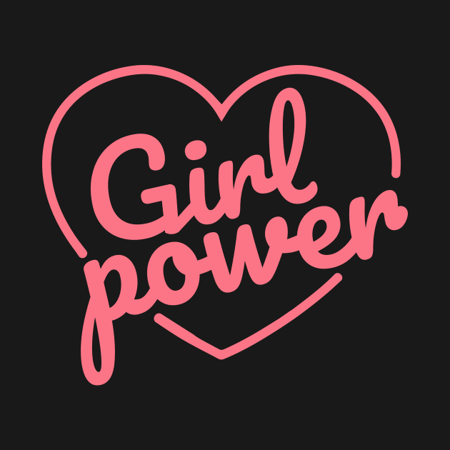 Girl Power Heart by LoenaStudio