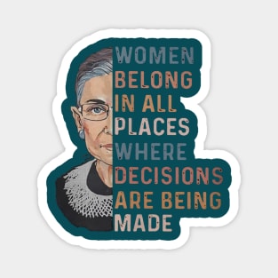 Ruth Bader Ginsburg Magnet