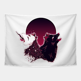 Malevolent Fox Spirit Tapestry