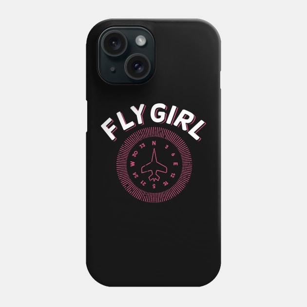 Flygirl Pilot Flight Attendant Phone Case by Dolde08